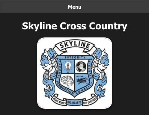 homepage of athletic.net project